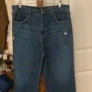 J brand blue jeans size 31 Crop